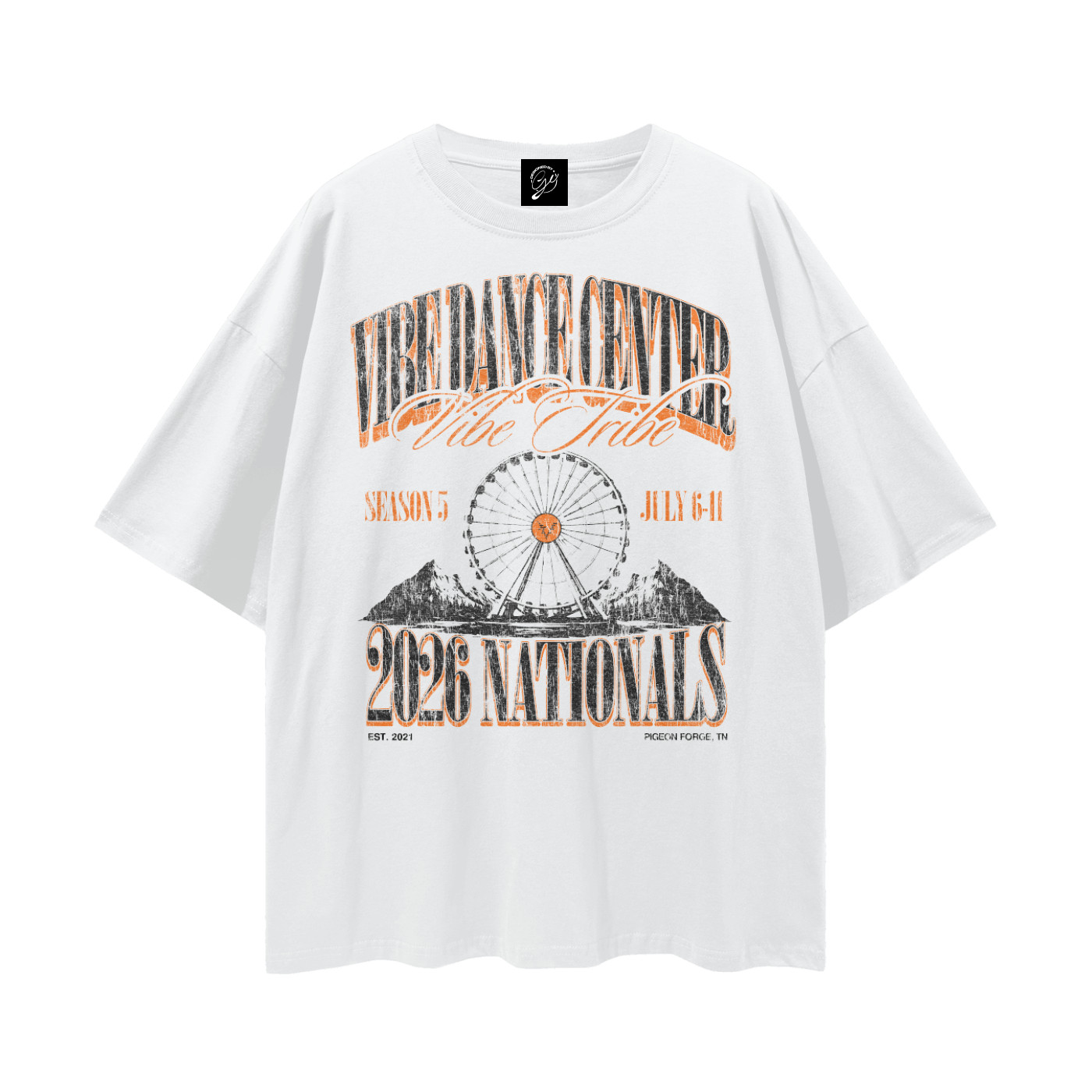 Adult Nationals 2026 Oversized Tee