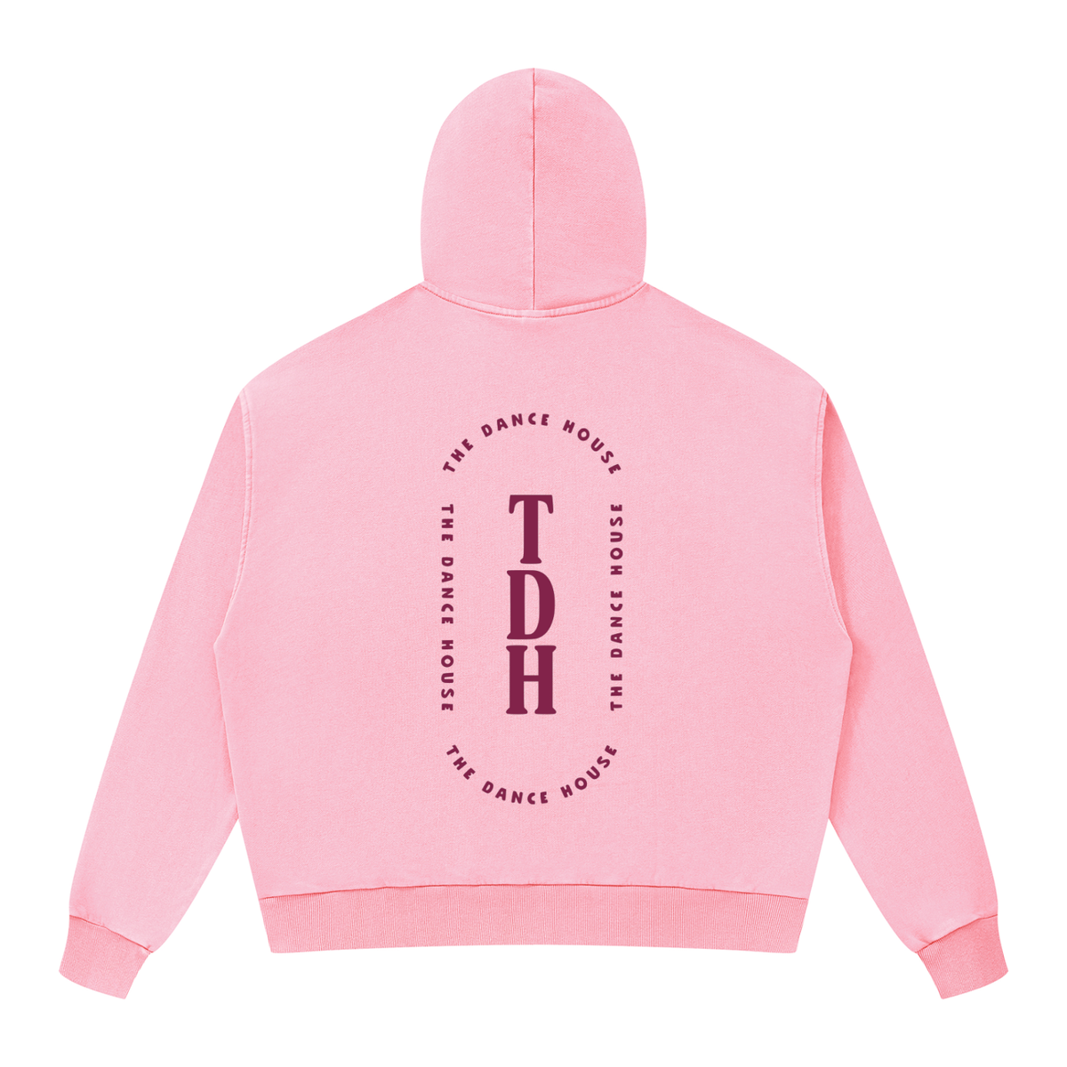 Adult Mineral Wash Boxy Full Zip Hoodie