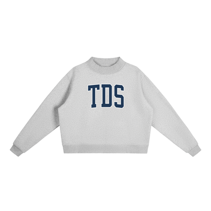 Adult Mock Neck Crewneck
