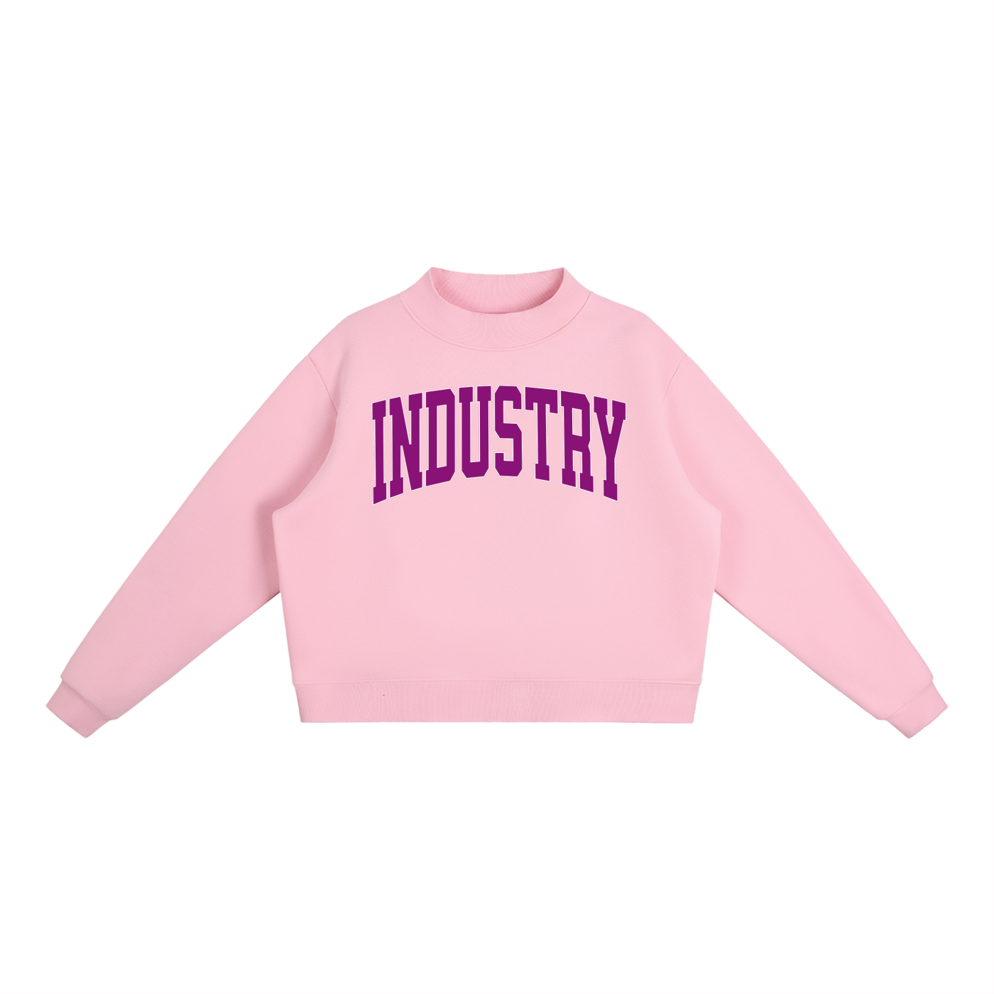 Adult Mock Neck Crew