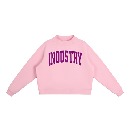 Adult Mock Neck Crew