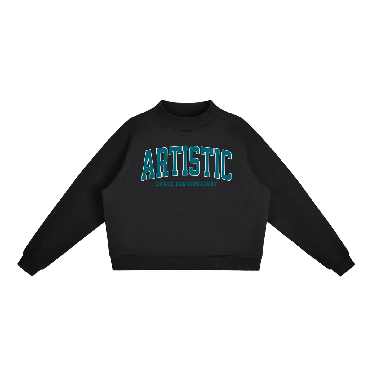 Adult Mock Neck Crewneck