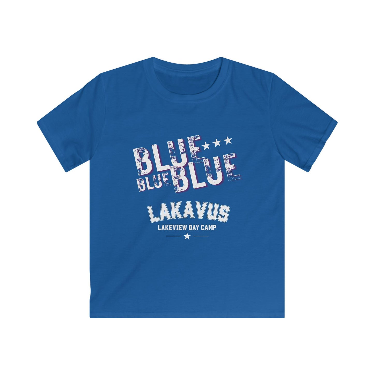 Youth Blue Color War Tee