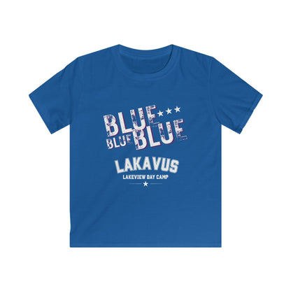 Youth Blue Color War Tee