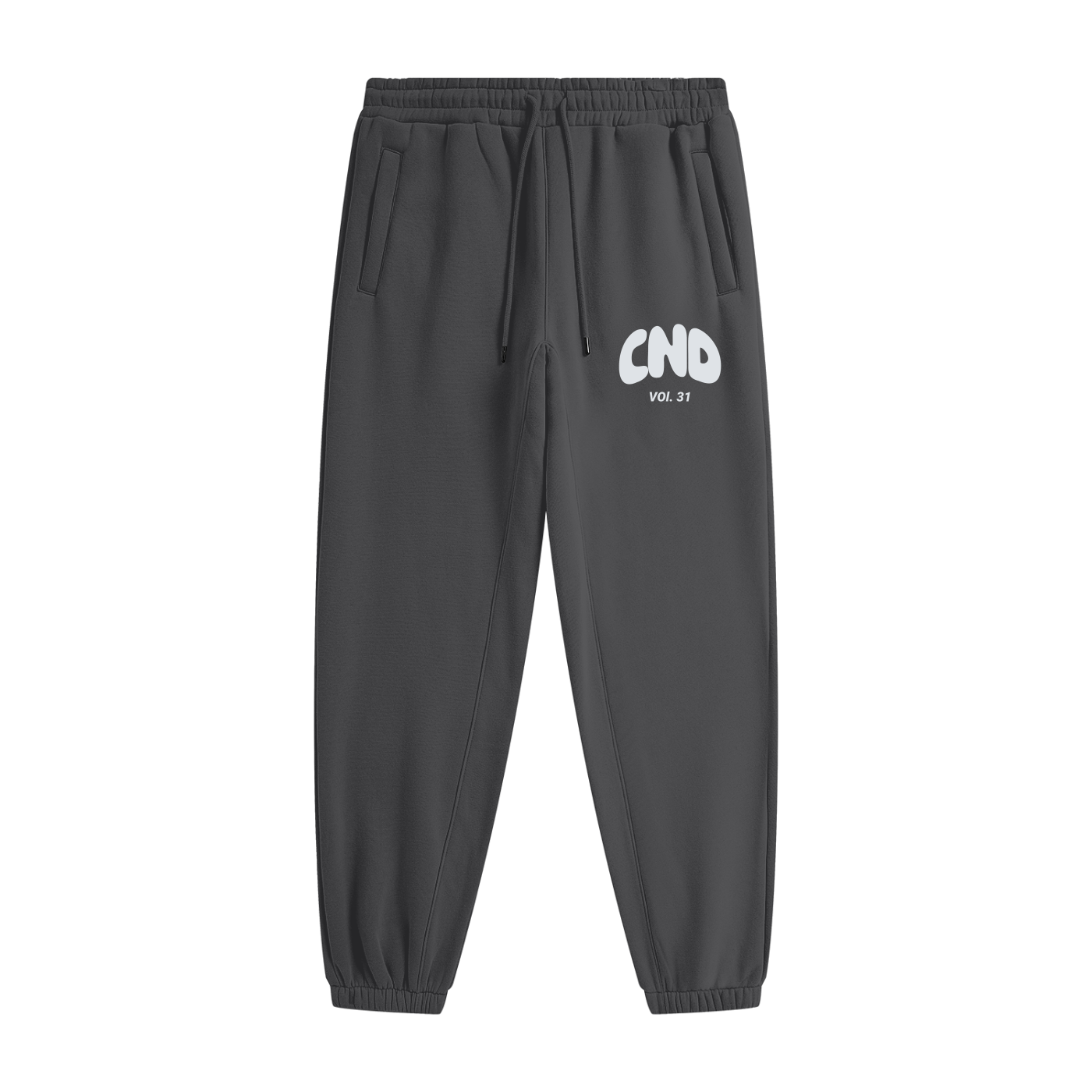 Adult White Fox Joggers