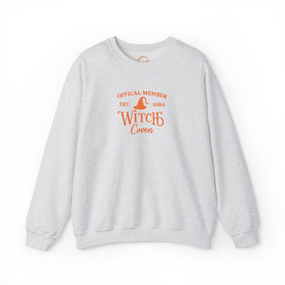 Embroidered Witch Coven Crewneck