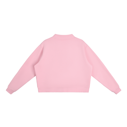 Adult Mock Neck Crewneck