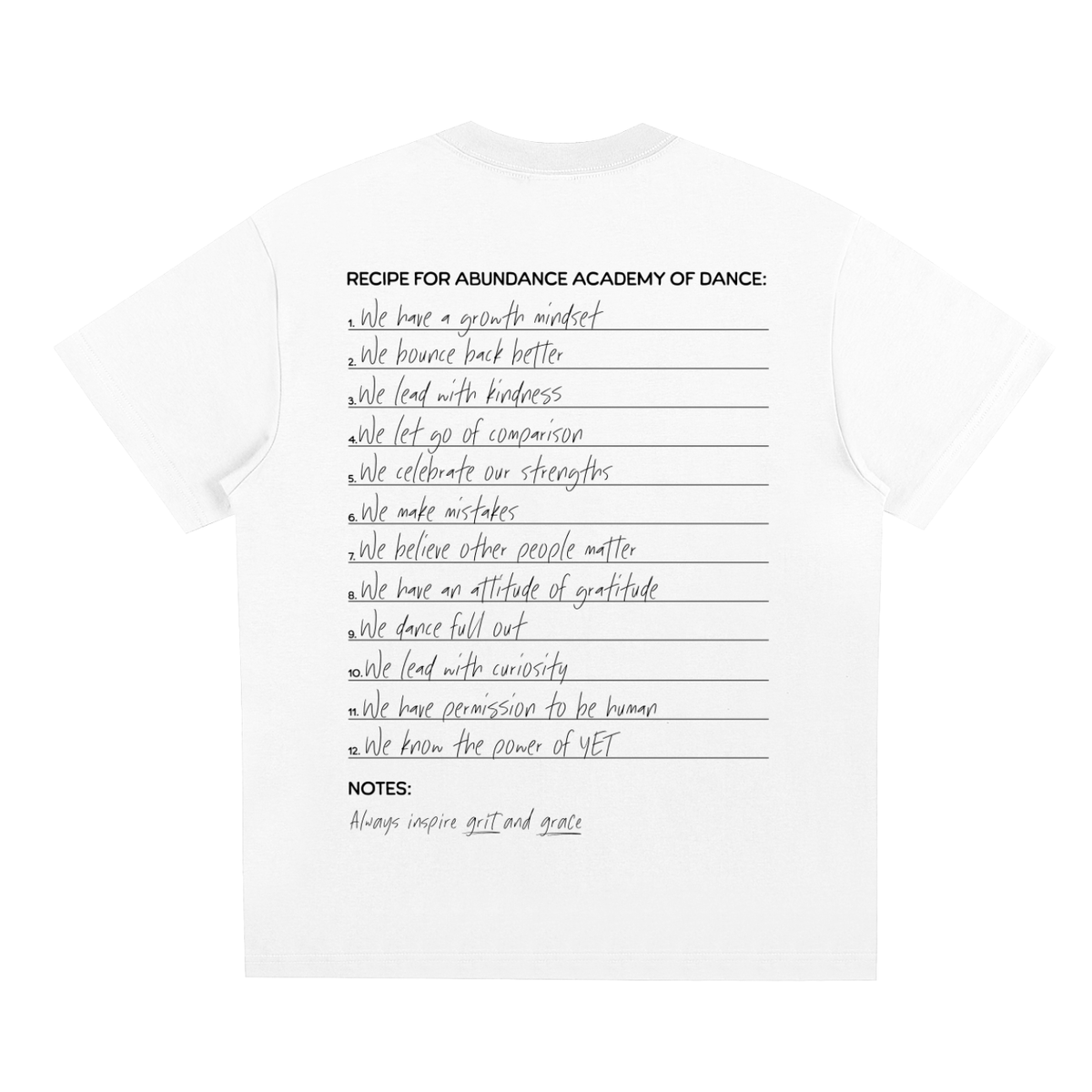 Adult AAD Recipe Tee