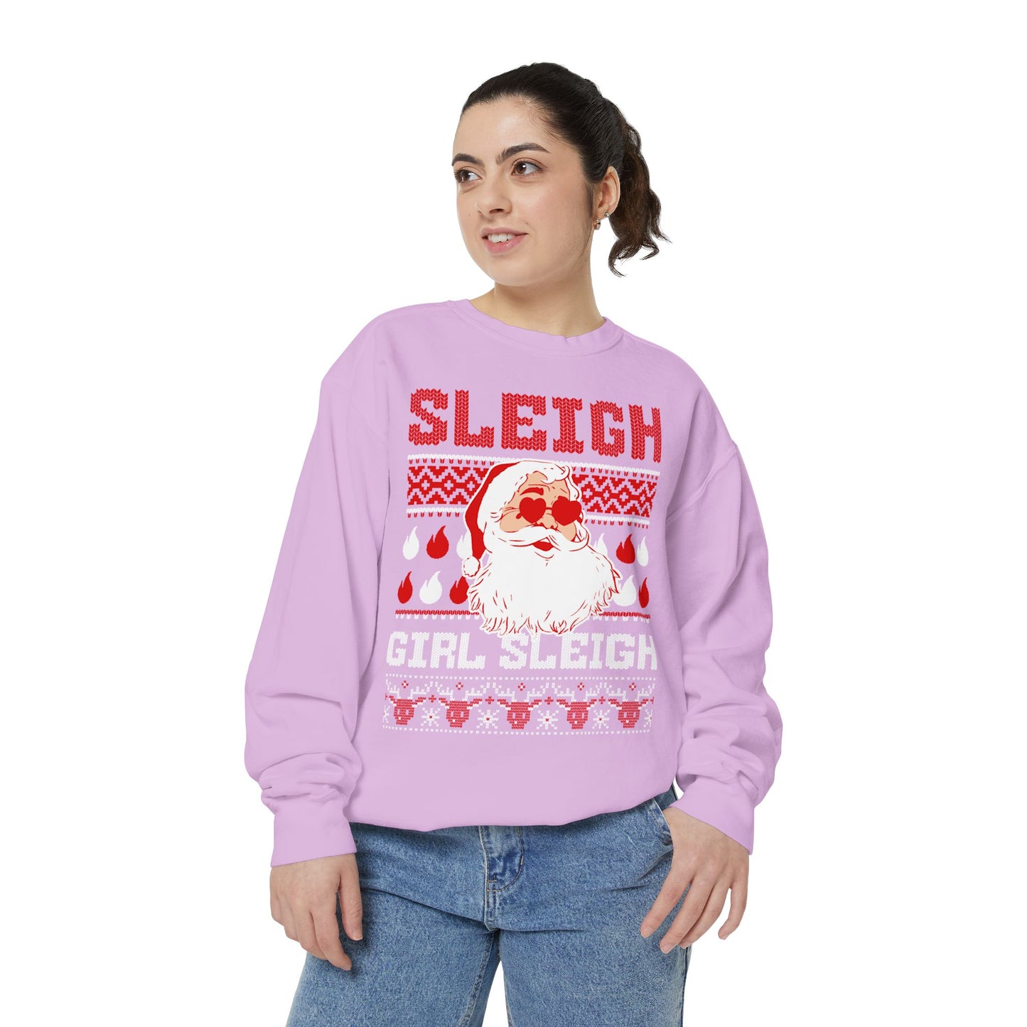 Adult Sassy Claus Crewneck