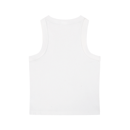 Adult Snow Wash Tank in White