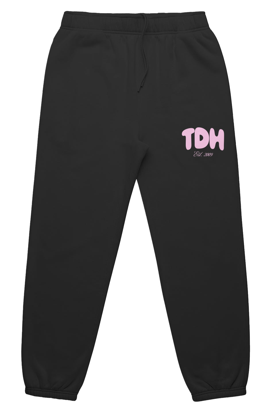 Adult White Fox Relaxed Joggers