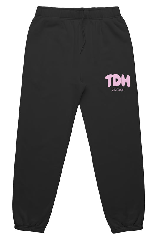 Adult White Fox Relaxed Joggers