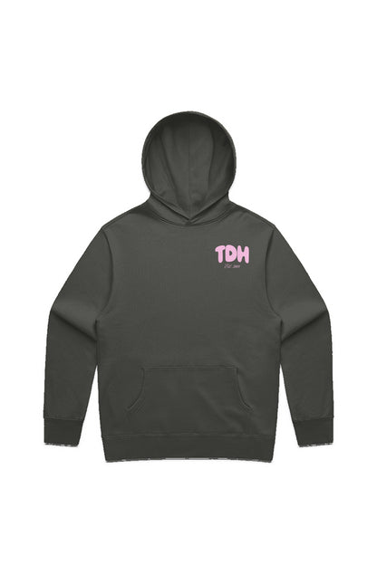 Adult White Fox Relaxed Hoodie