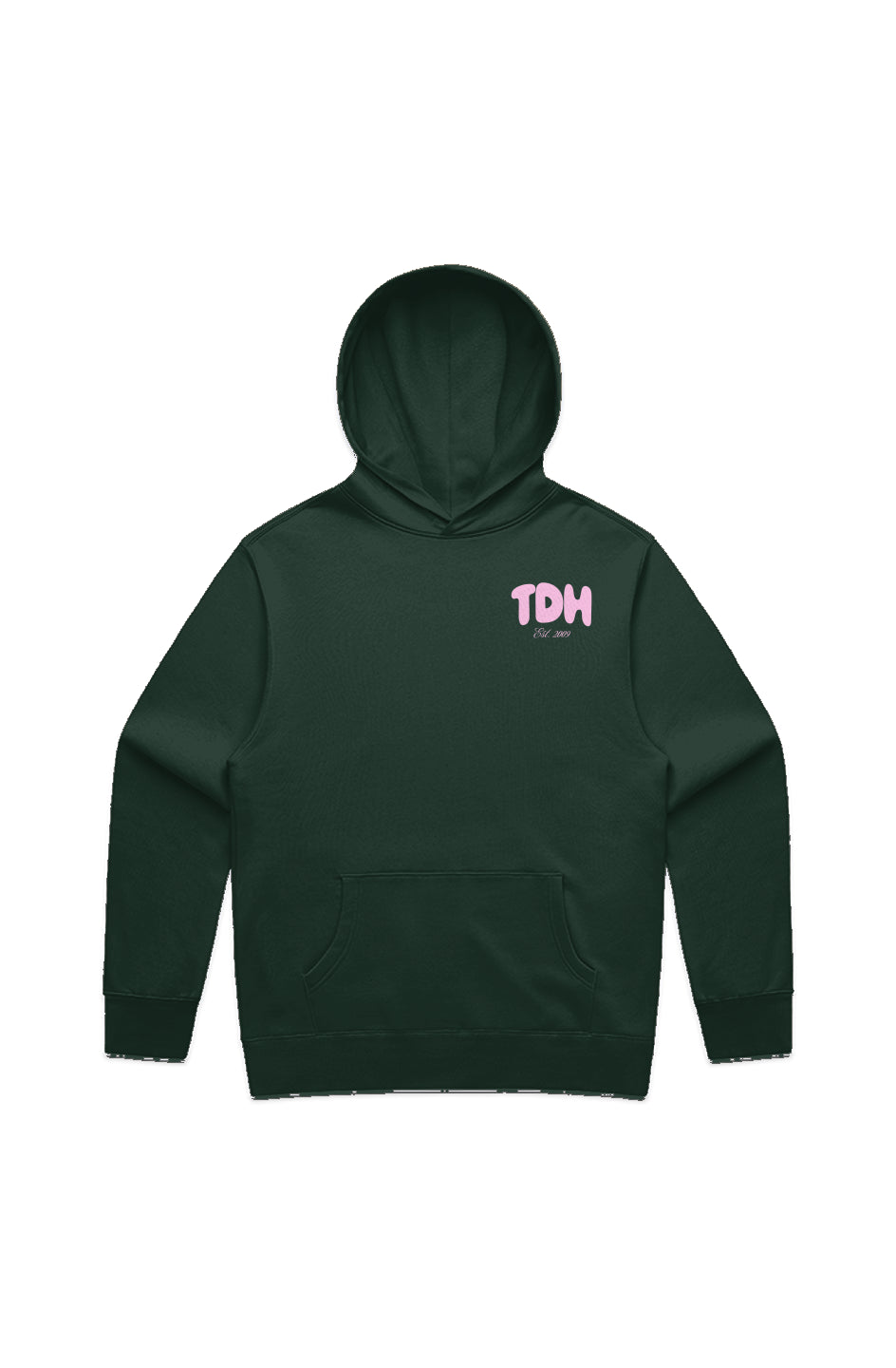 Adult White Fox Relaxed Hoodie