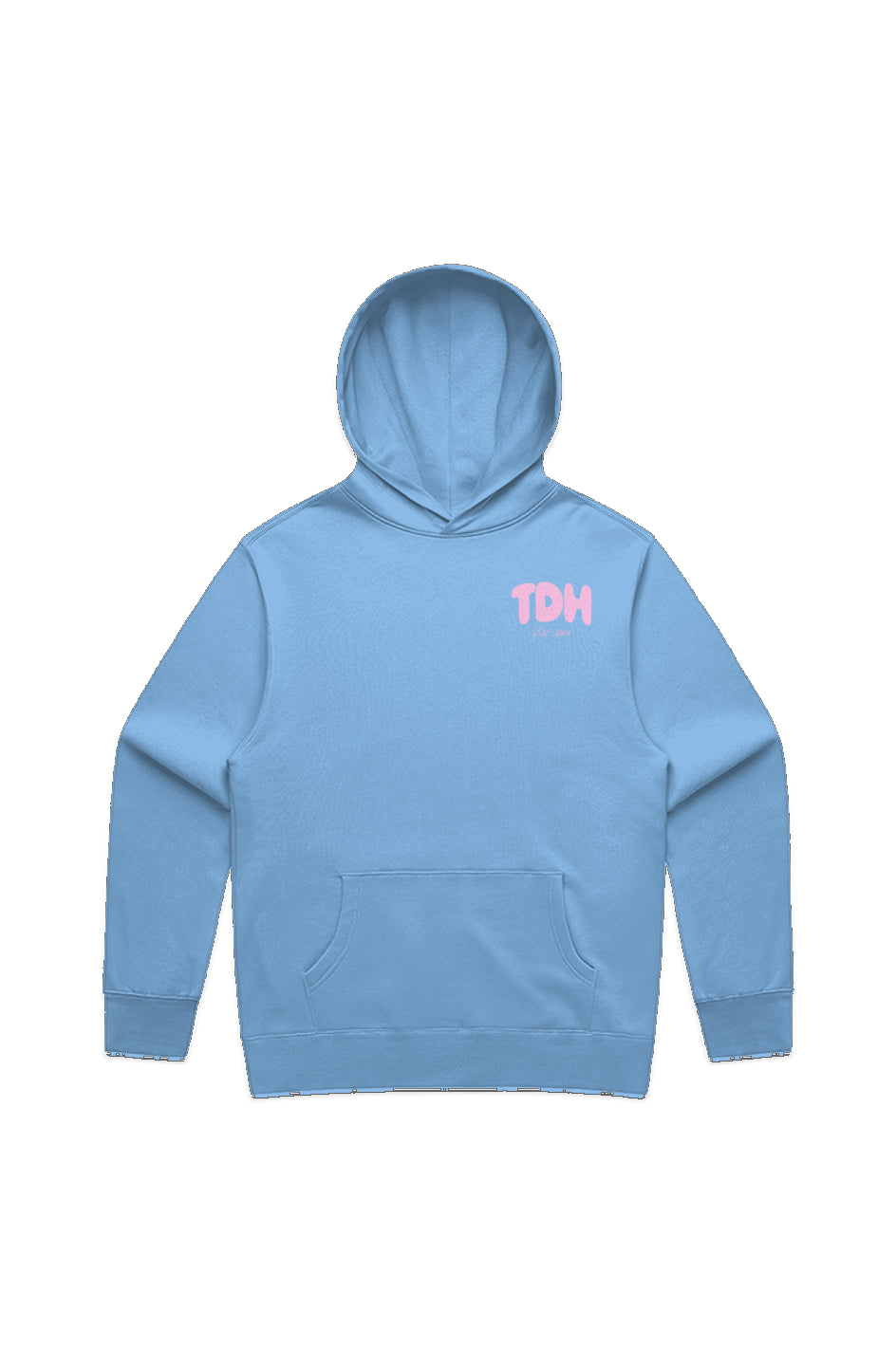 Adult White Fox Relaxed Hoodie