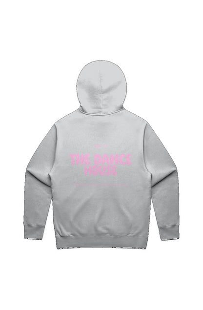 Adult White Fox Relaxed Hoodie