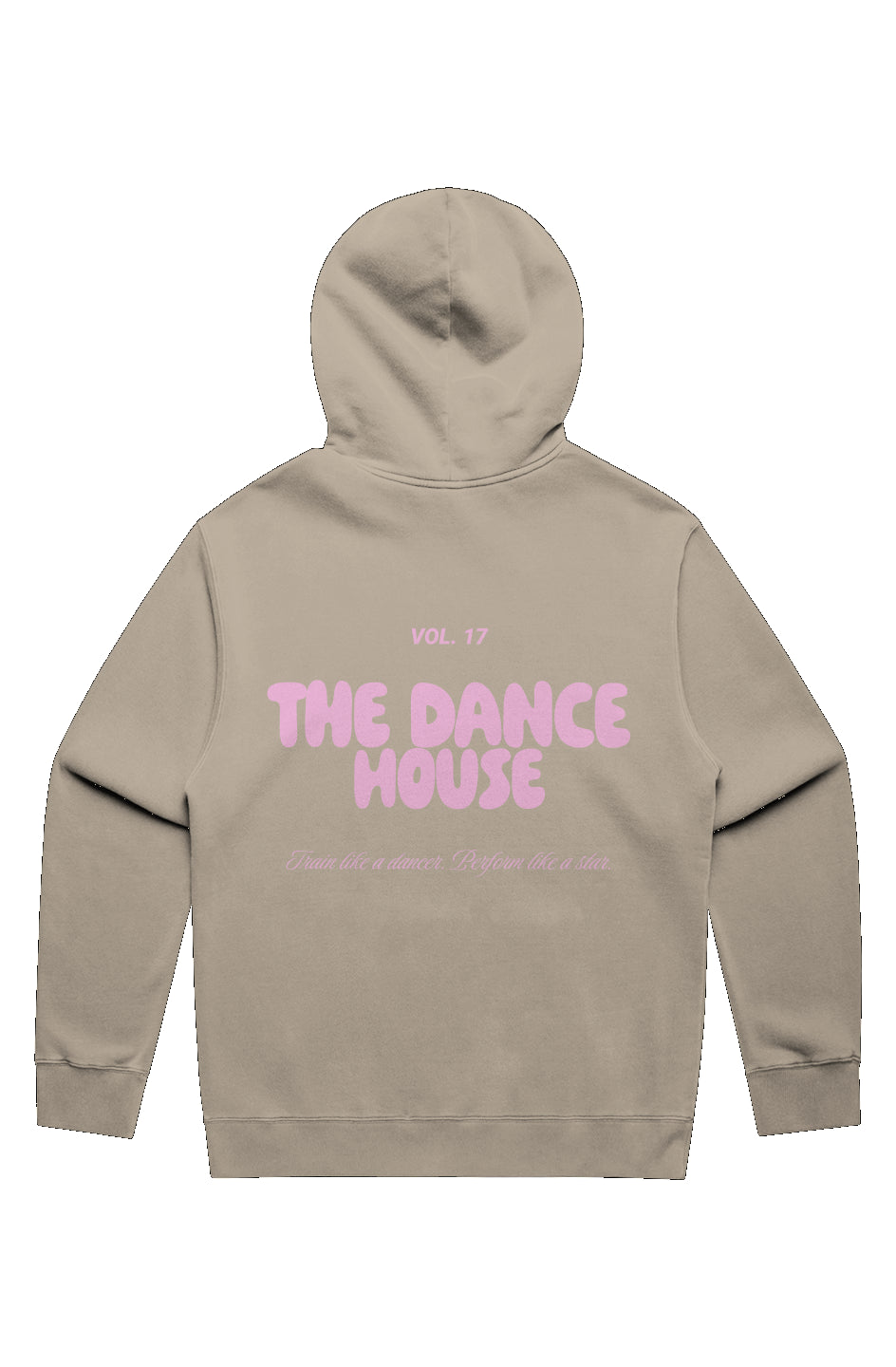 Adult White Fox Faded Hoodie
