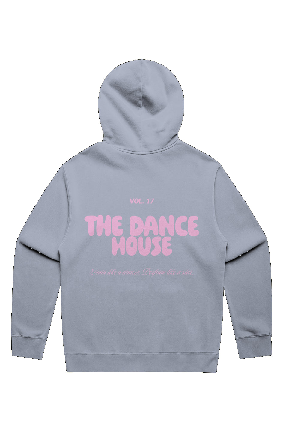 Adult White Fox Faded Hoodie