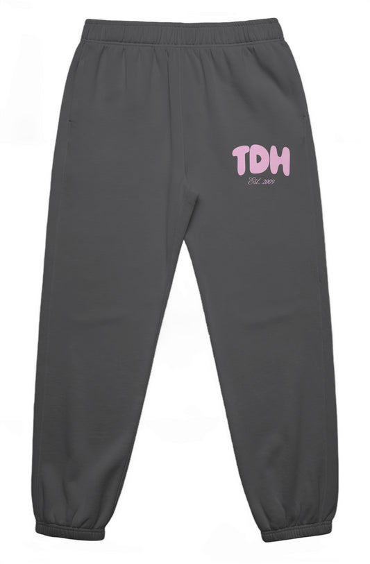 Adult White Fox Relaxed "Faded" Joggers