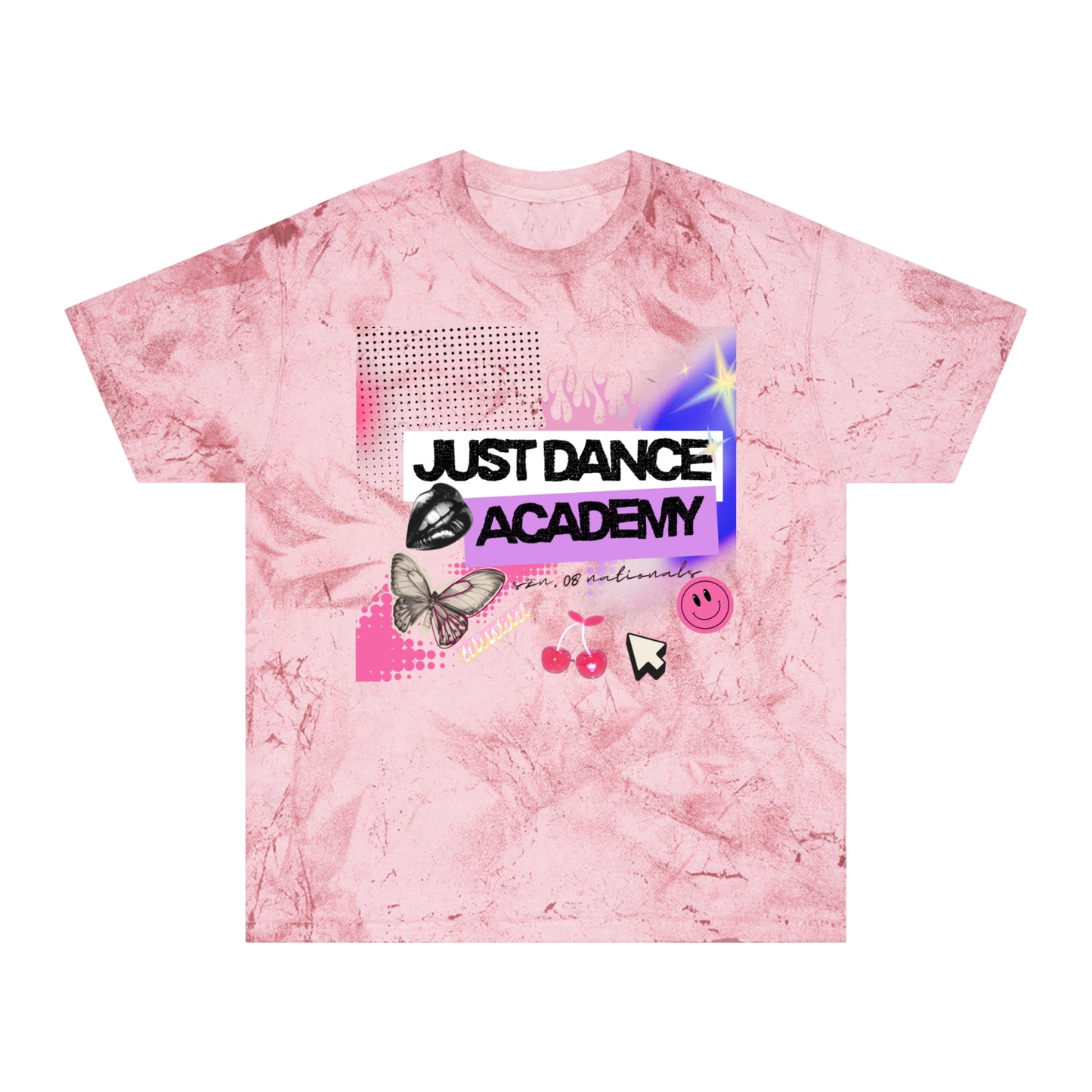 Adult Y2K Color Blast Tee