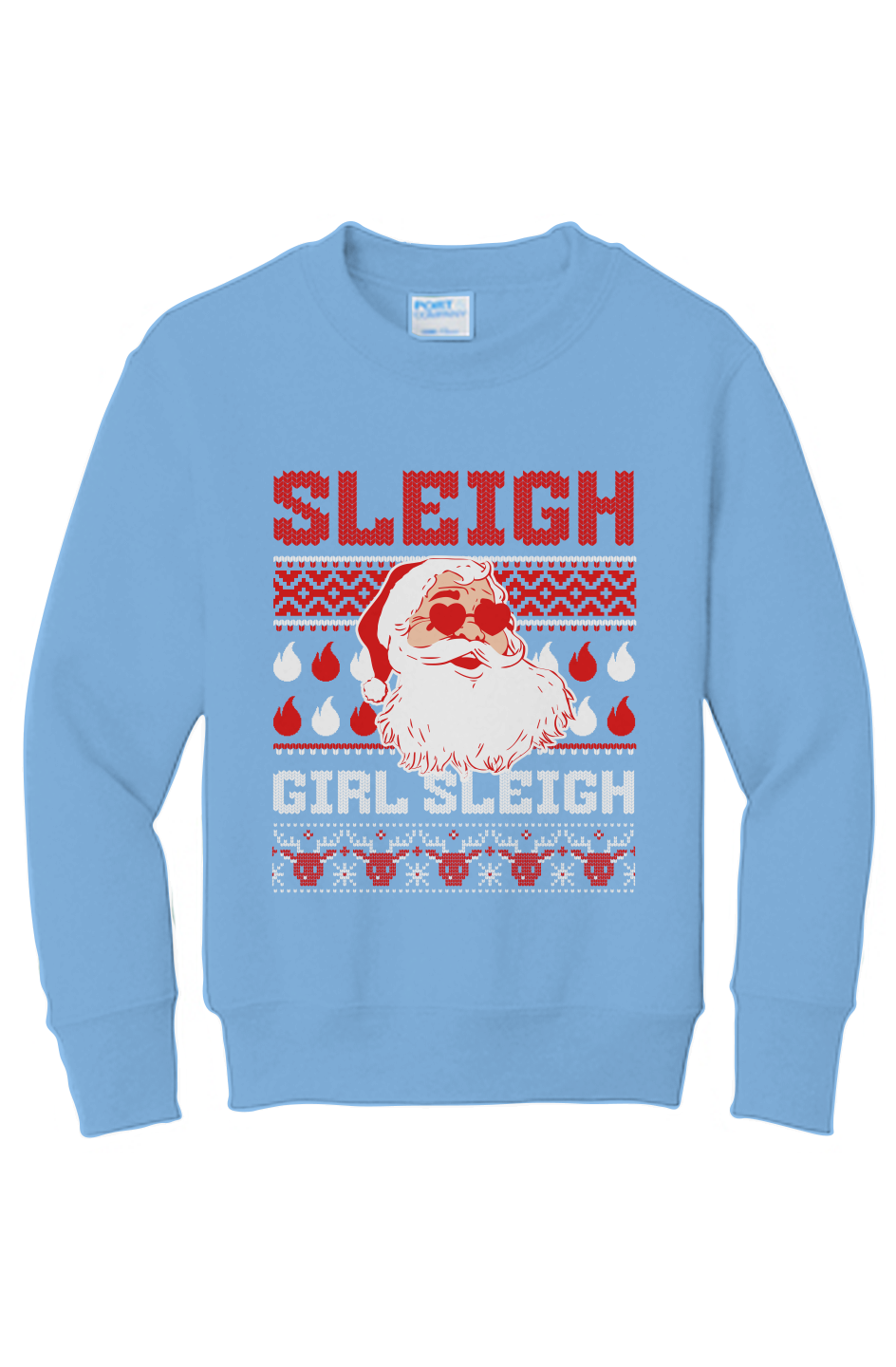 Youth Sassy Claus Crewneck