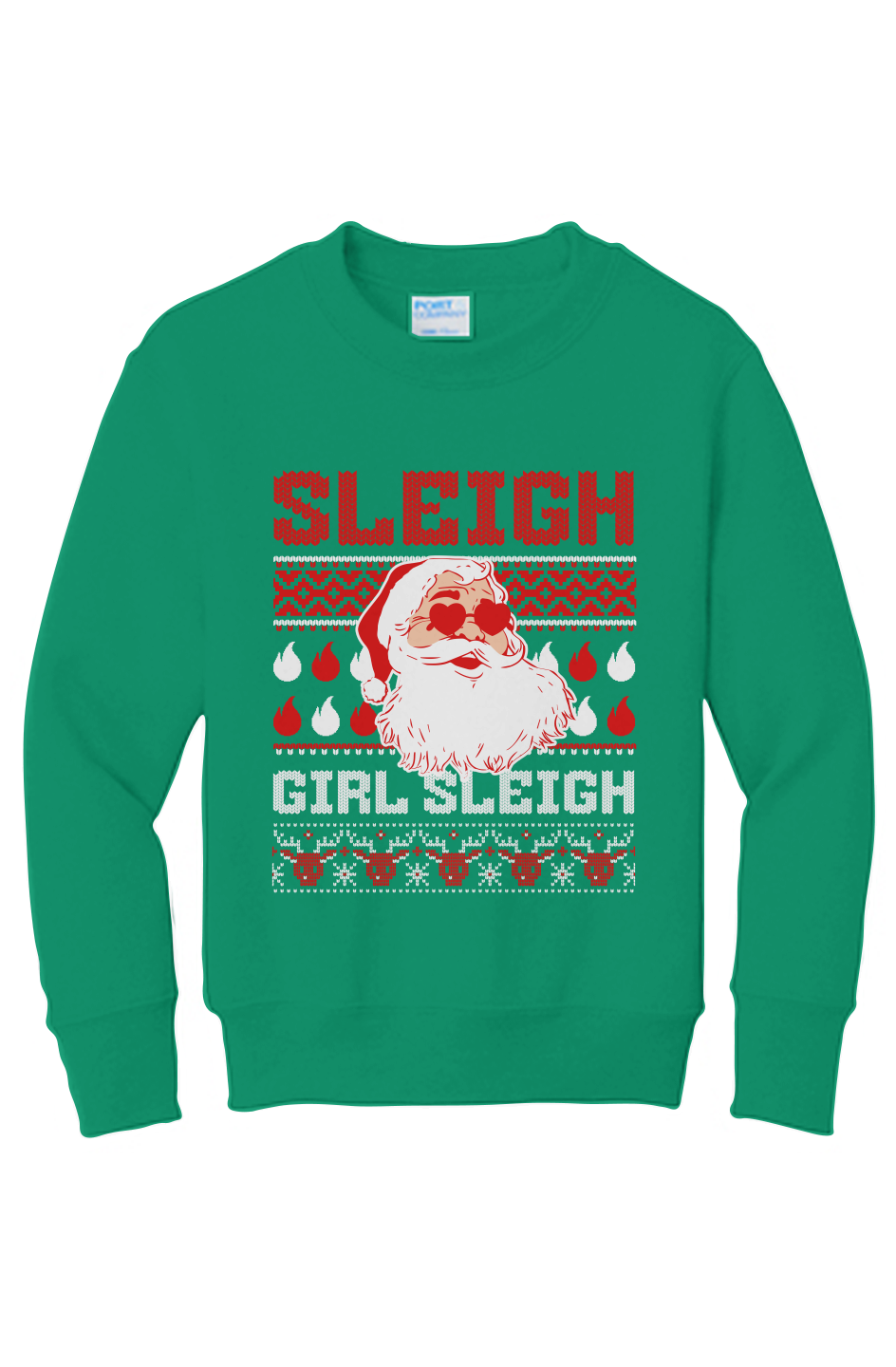 Youth Sassy Claus Crewneck