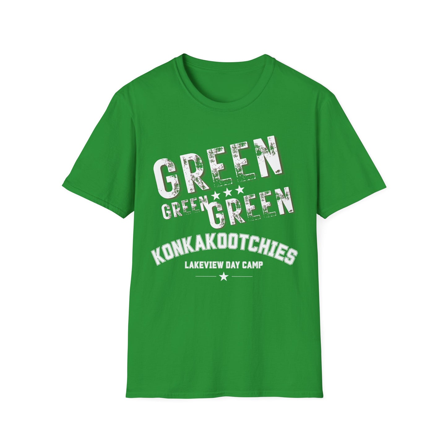 Adult Green Color War Tee