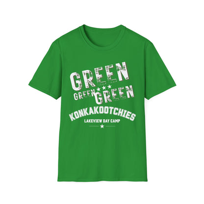Adult Green Color War Tee