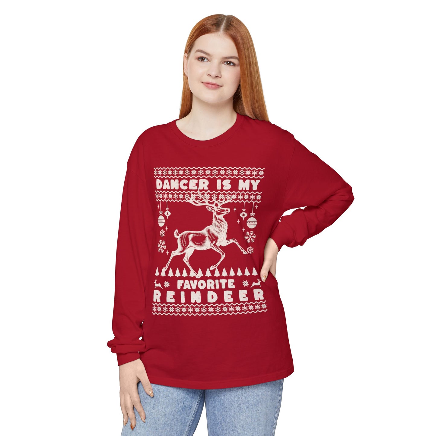 Adult Dancer The Reindeer Long Sleeve