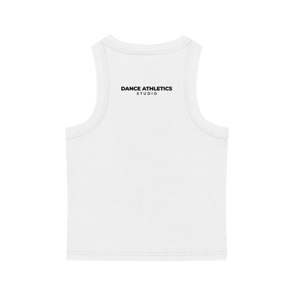 Adult Snow Washed Tank Top in White