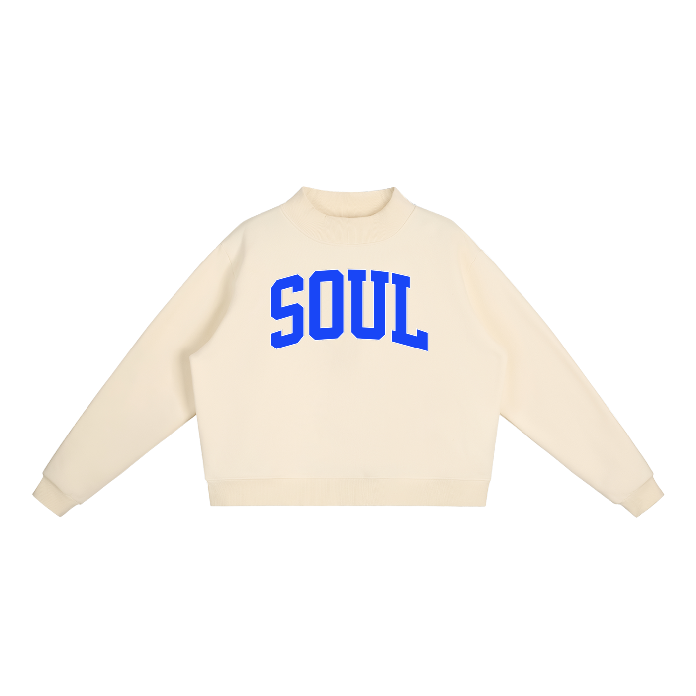 Adult Mock Neck Crewneck