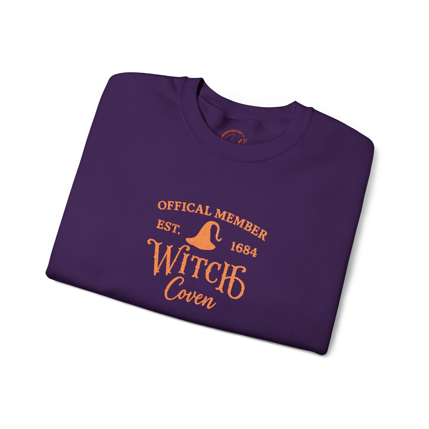 Embroidered Witch Coven Crewneck