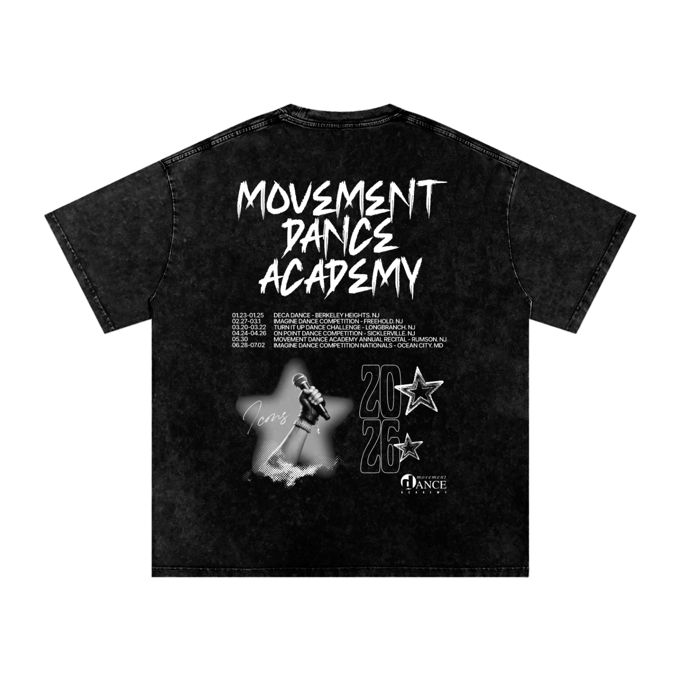 Adult Oversized 26' Tour Tee