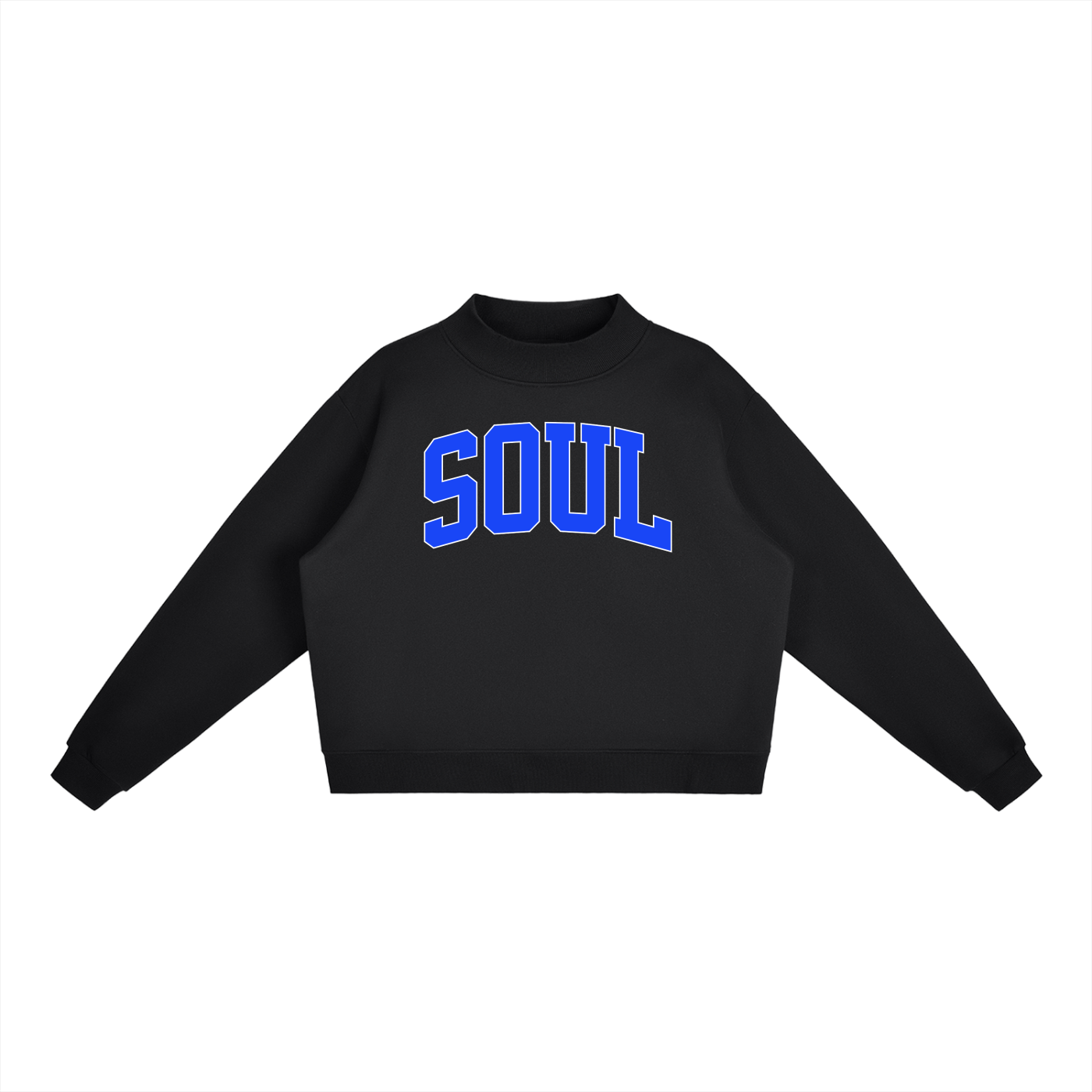 Adult Mock Neck Crewneck