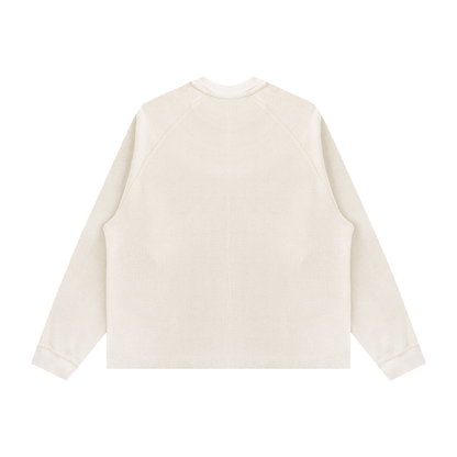 Adult Vintage Wash Boxy Waffle Longsleeve