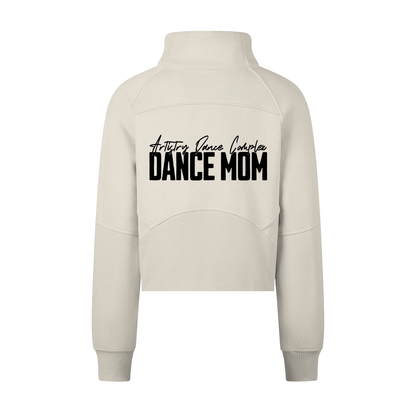 Dance Mom 1/4 Zip in Bone