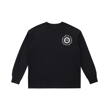 Youth Long sleeve Tee in Black