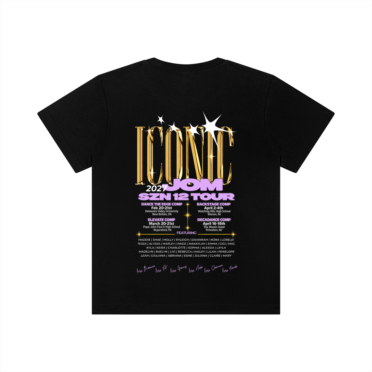 Youth Iconic 2027 Tour Tee