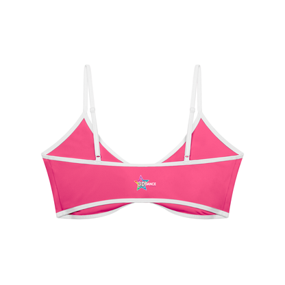 Adult Ruched V-Neck Sports Bra