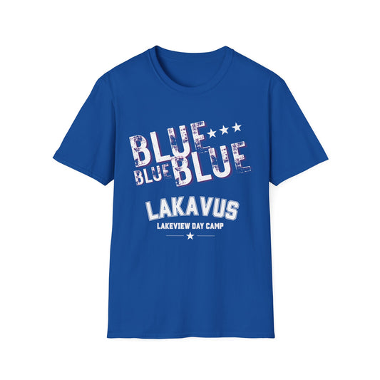 Adult Blue Color War Tee