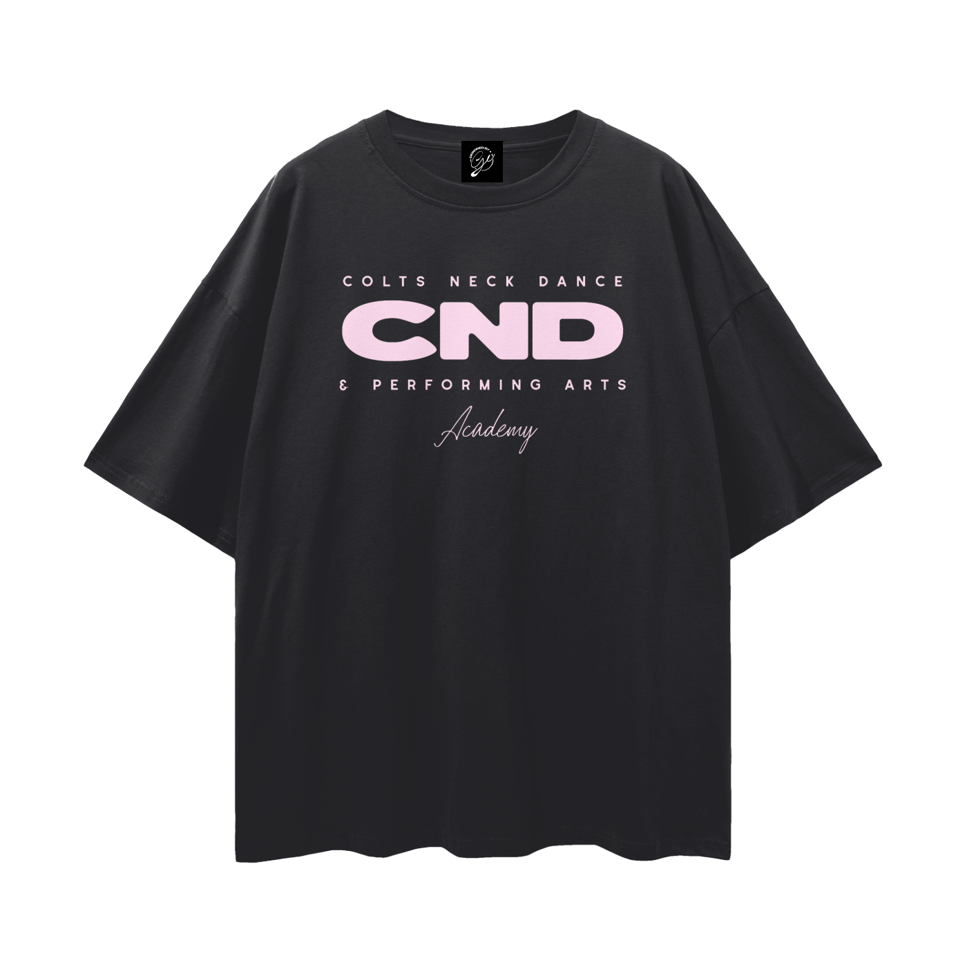 Adult Essential Tee "Pop of Pink"