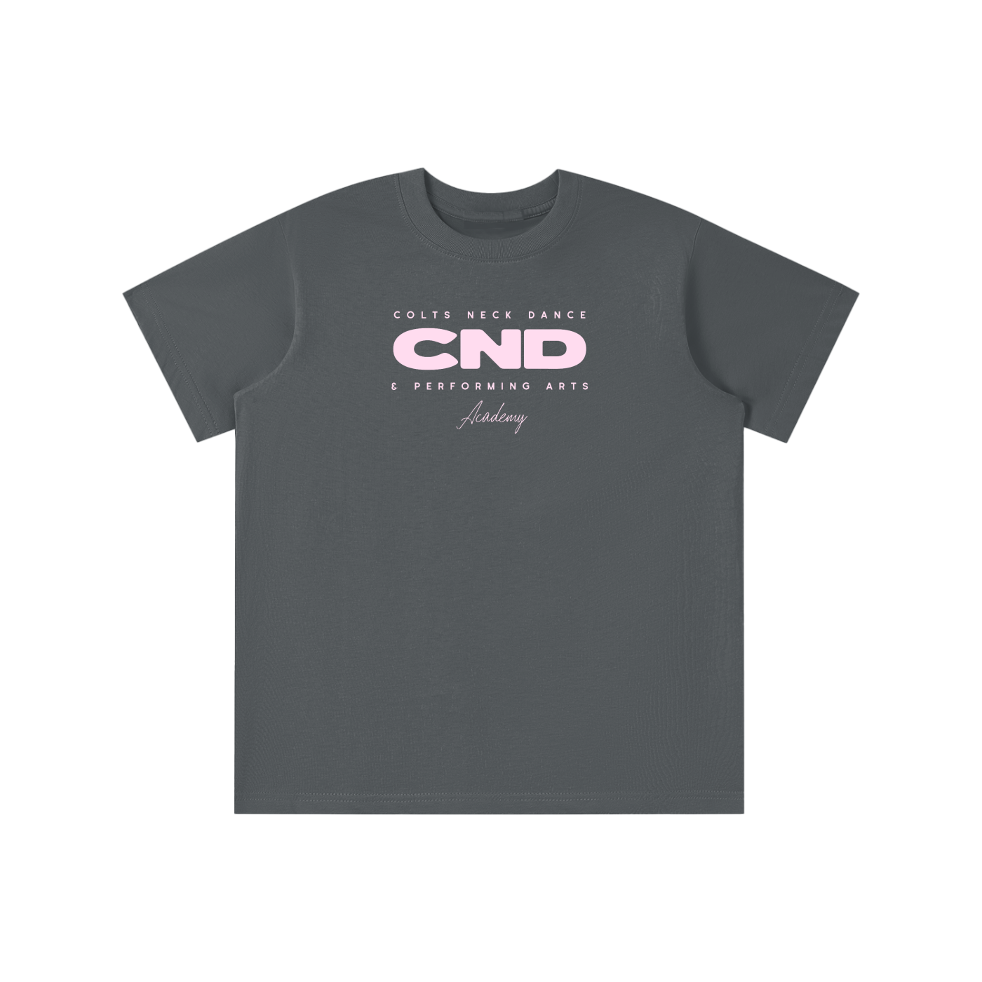 Youth Essential Tee "Pop of Pink"