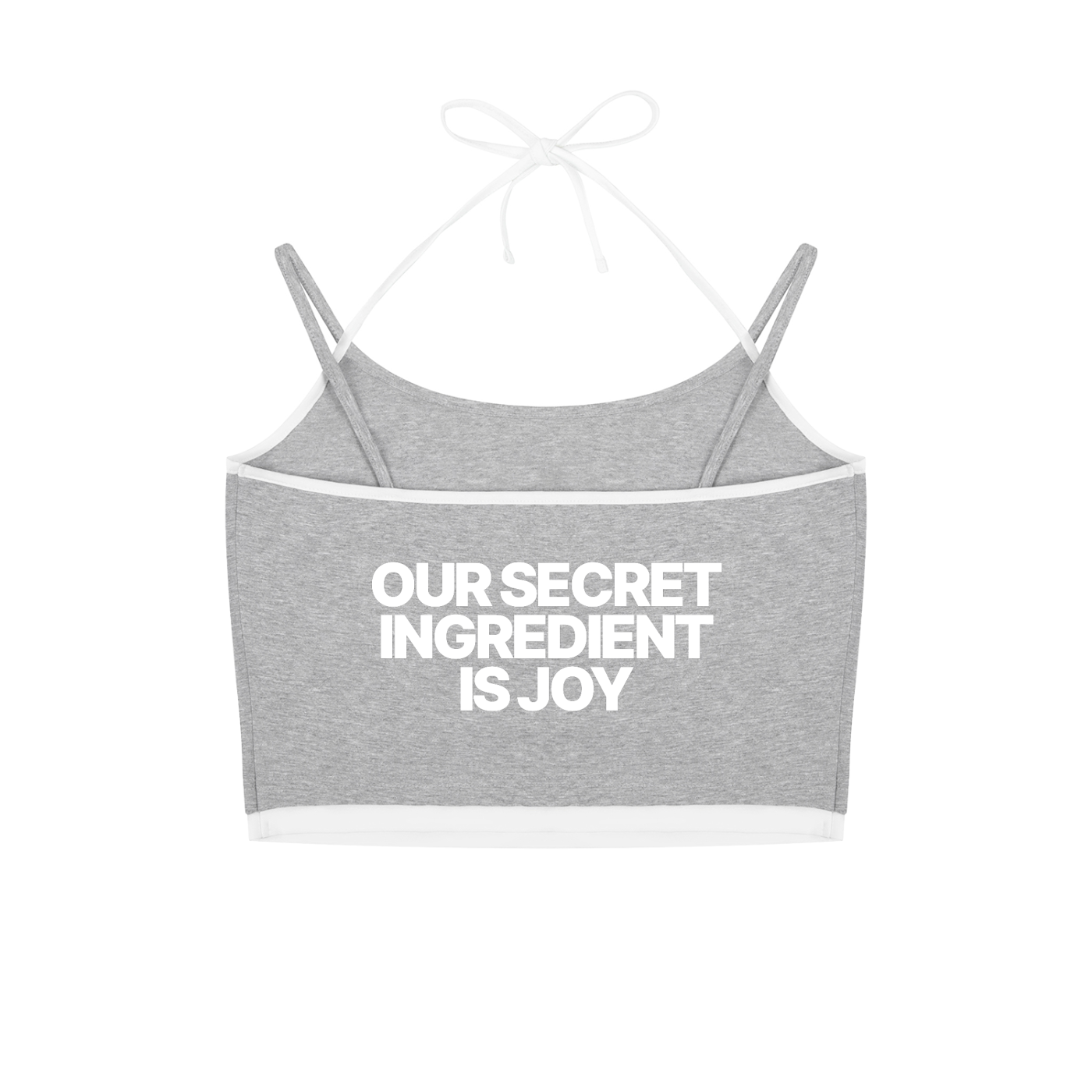 Adult Double Layer Halter Tank Top