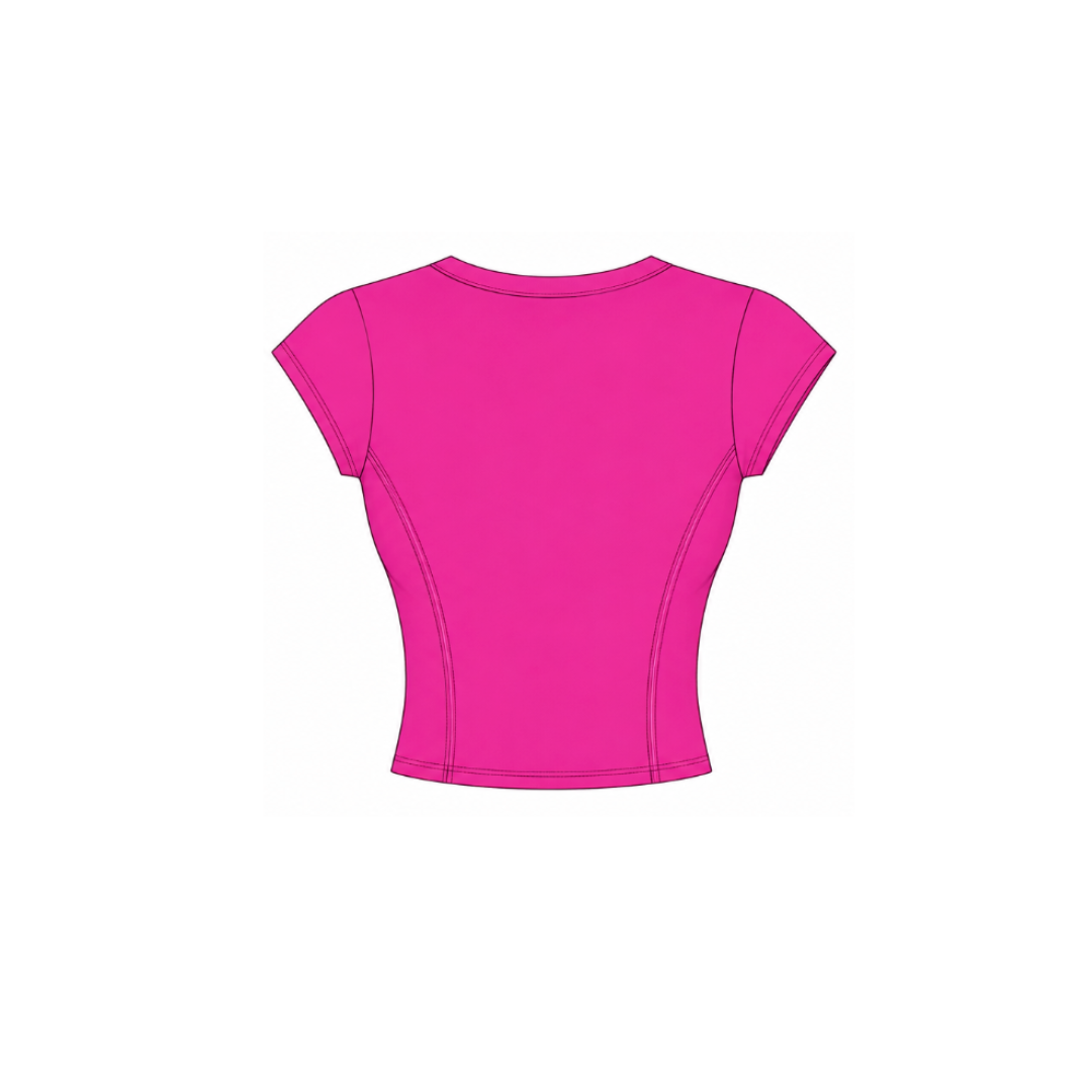 Sculpt Seam Crop Top - PRE ORDER before 6/24