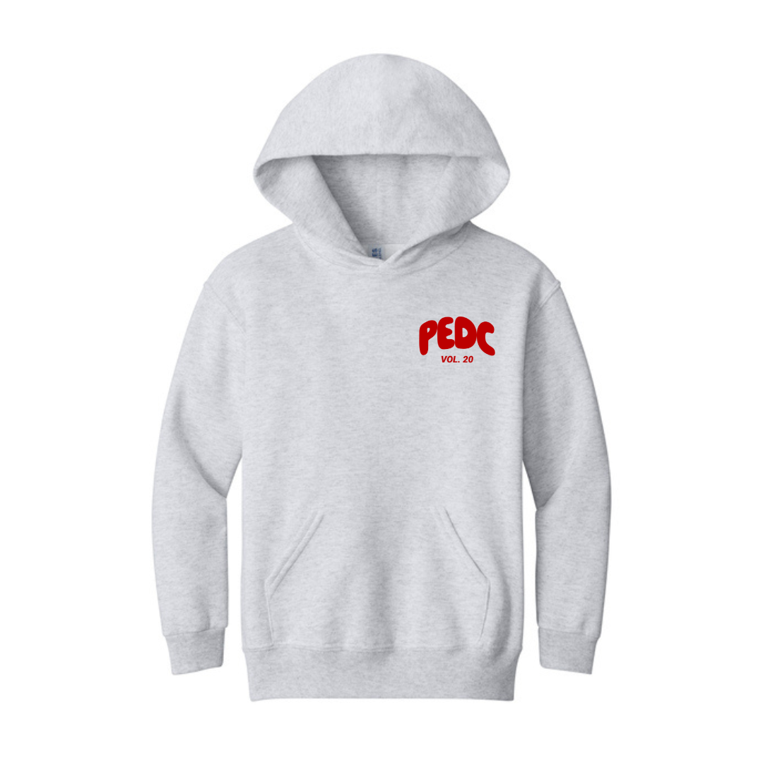 Youth White Fox Hoodie