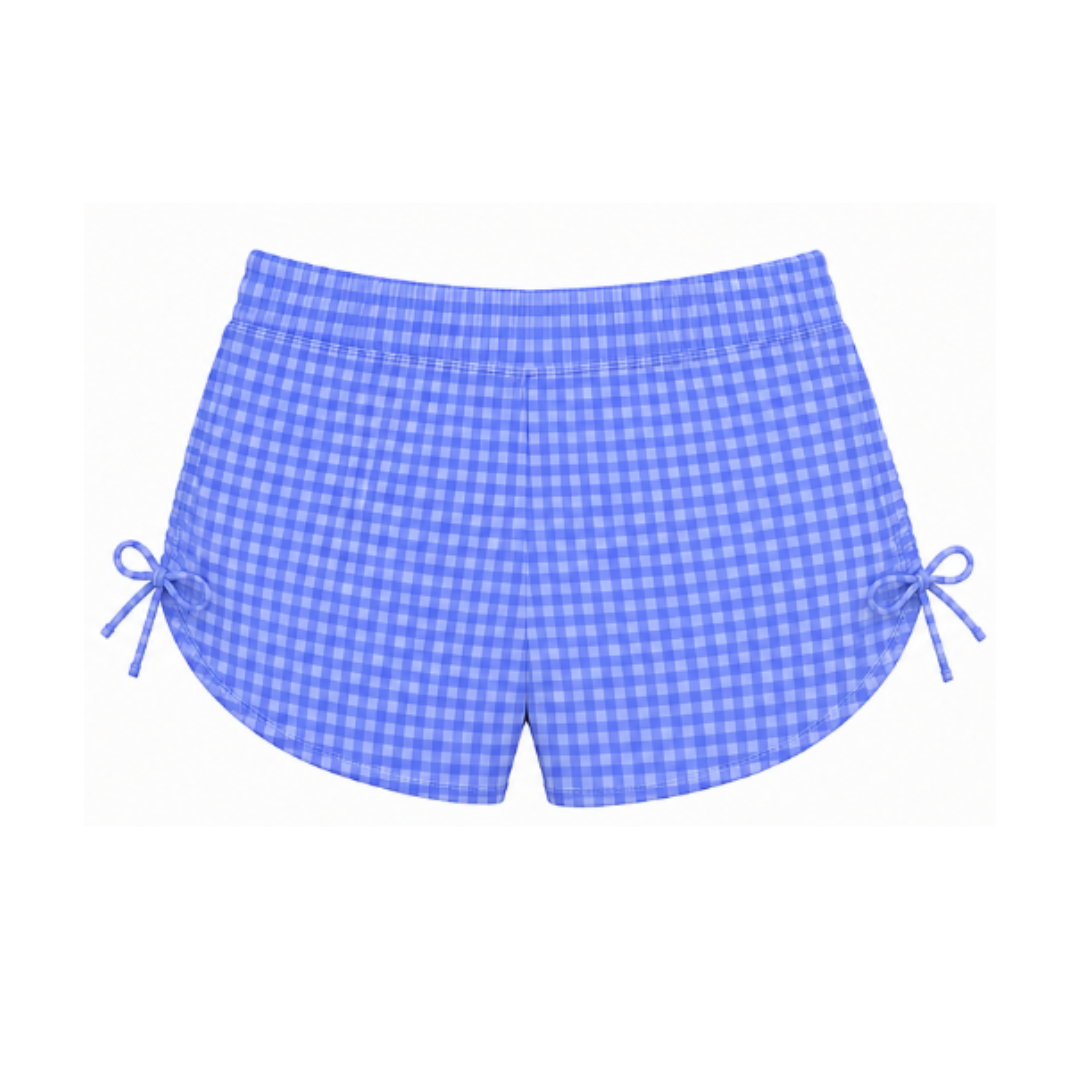 Gingham Active Shorts - PRE ORDER