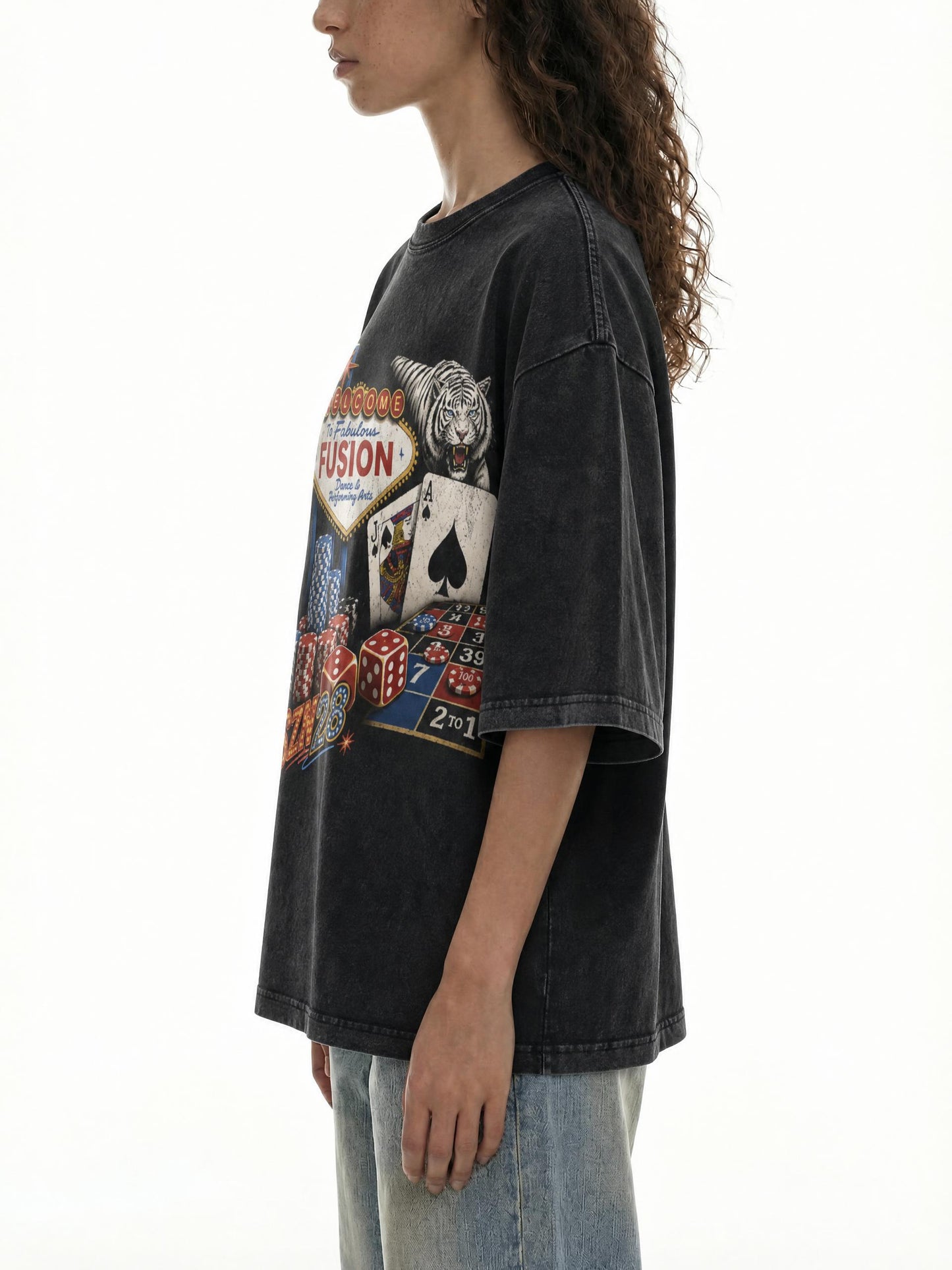 Adult Oversized Vegas Tee
