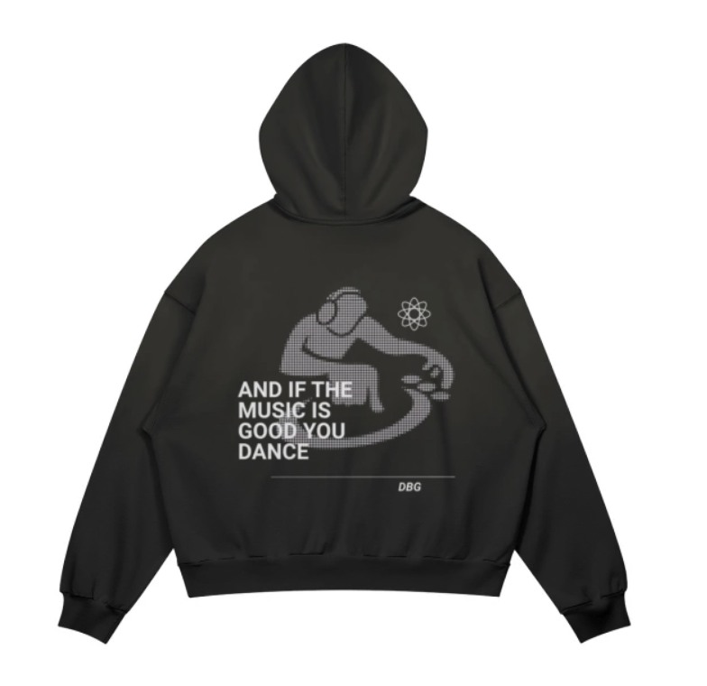 If The Music's Good Graphic Hoodie