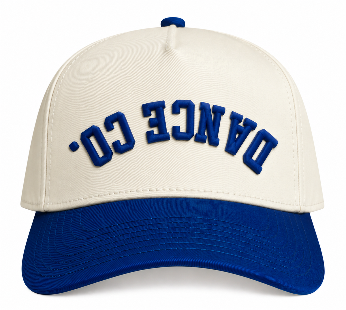 Two Tone Embroidered Cap