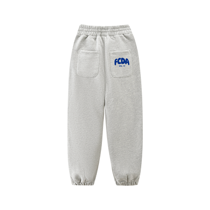 Youth White Fox Inspired Joggers